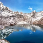 Snow-capped peaks around Gokyo lake will leave you speecless
