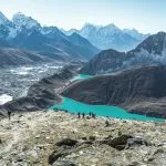 Unveil the turquoise tranquility of the Gokyo Lakes